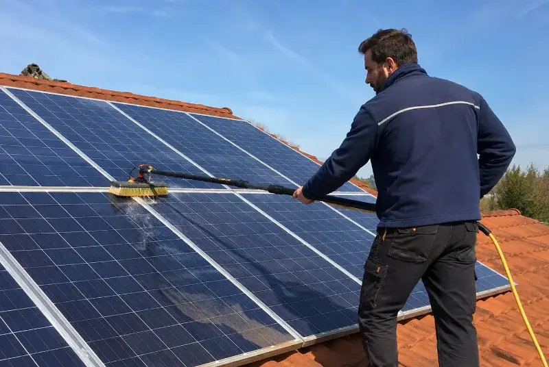 Nettoyage et entretien de panneaux solaires à Rognes