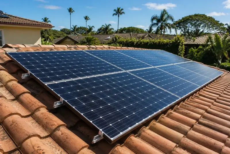 Installation de panneaux solaires à Rognes