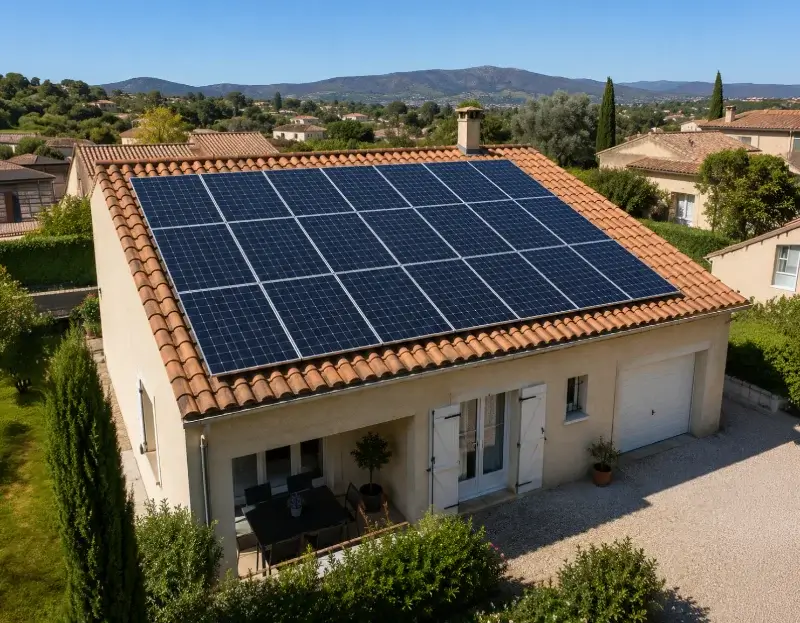 Prime à l'autoconsommation panneaux solaires Rognes — aide financière de l'État